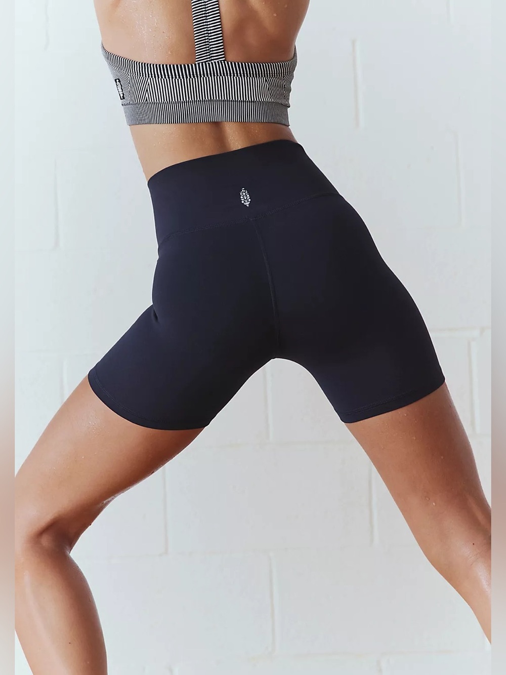 NWT Free People Never Better High Rise 5” Biker Shorts